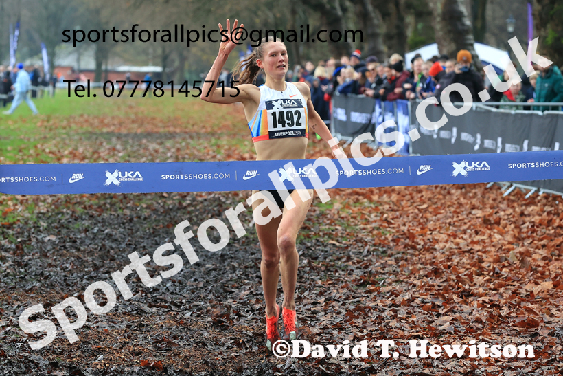 Womens Under-17s and Under-20s 2025 Liverpool Cross Challenge, Sefton Park, Saturday, November 22th. Photo: David T. Hewitson/Sports for All Pics